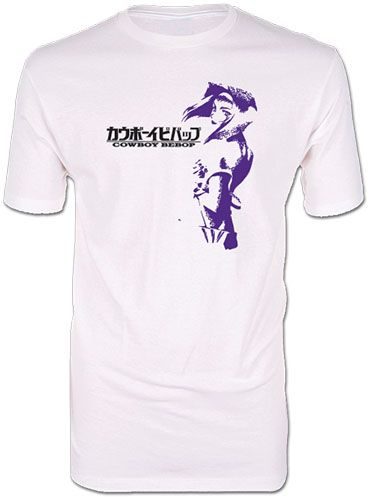 Cowboy Bebop - Faye Valentine Men'S Screen Print T-Shirt S