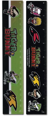 Tiger & Bunny Group Lenticular Ruler (5 Pcs/Pack)