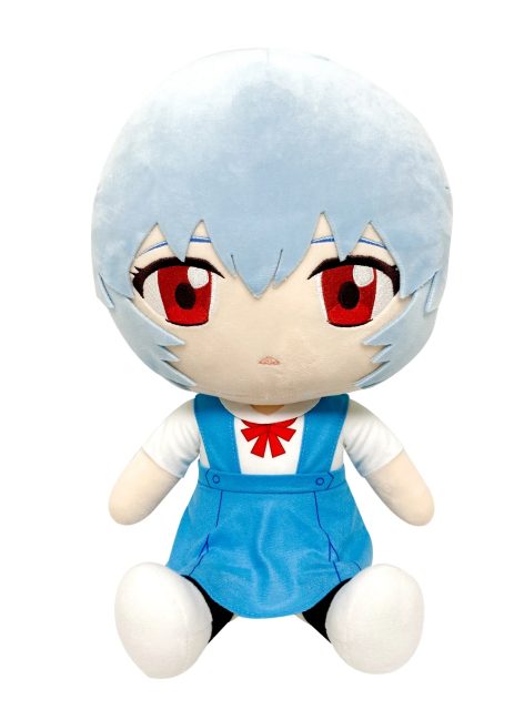 Rebuild Of Evangelion | Rei Ayanami - School Uniform | 12″ Sitting Plush