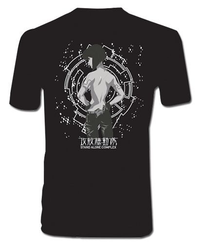 Ghost In The Shell - Motoko Men'S Screen Print T-Shirt Xxl