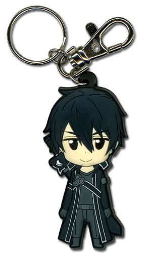 Sword Art Online Kirito Pvc Keychain