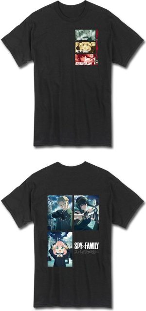 Spy X Family - Forger Family Color Art T-Shirt Xl