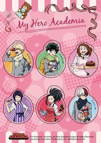 My Hero Academia - S3 | Artwork E | Sticker Set
