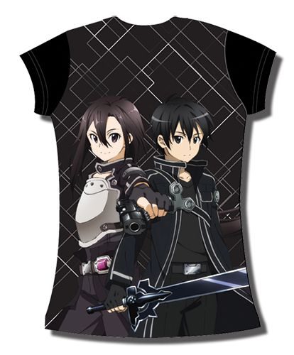 Sword Art Online Ii - Kirito & Asuna Jrs. T-Shirt S