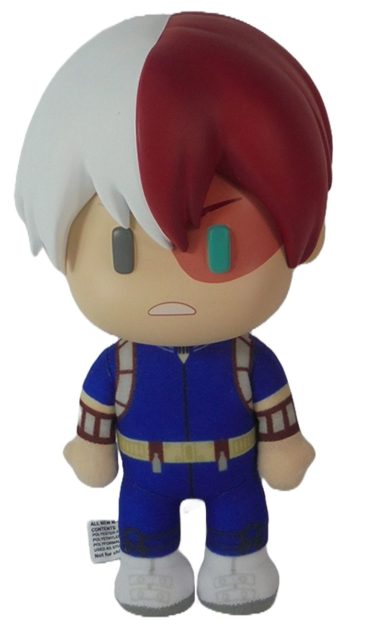 My Hero Academia S5 - Todoroki Fighting Plastic Head Moveable Plush 8″