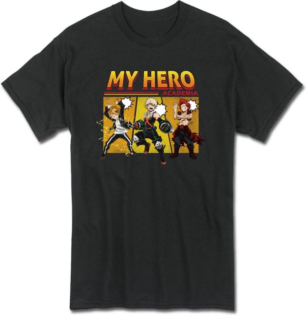 My Hero Academia S2 - Three Hero Men'S T-Shirt L