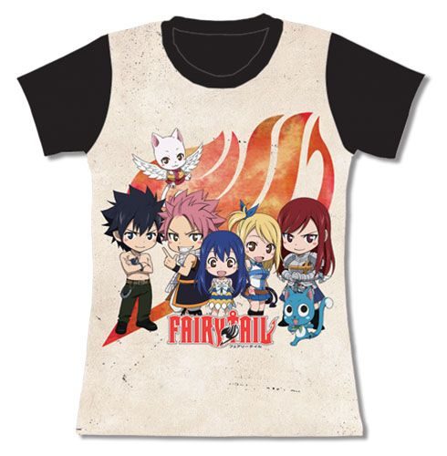 Fairy Tail - Sd Group Jrs. Sublimation T-Shirt M
