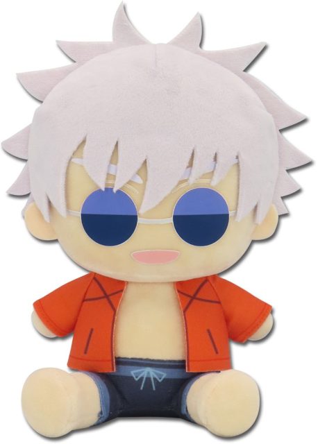 Jujutsu Kaisen S 2 - Satoru Gojo Casual Outfit Sitting Pose Plush 7″H