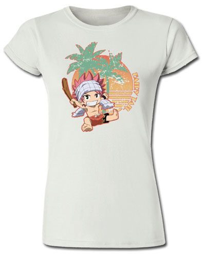 Fairy Tail - Sd Natsu Beachwear Jrs. T-Shirt Xl