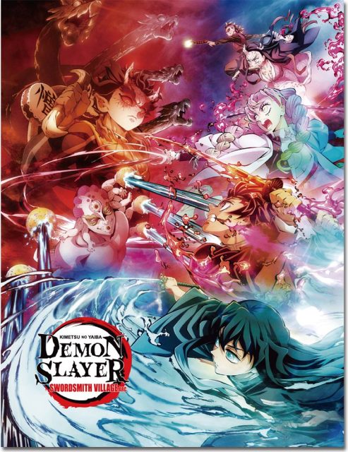 Demon Slayer S3 - Key Art 02 Group Throw Blanket
