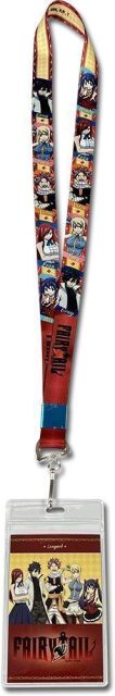 Fairy Tail - S9 | Main Characters - Team Natsu Members | Lanyard