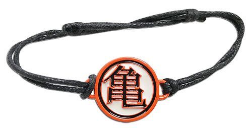 Dragon Ball Z - Orange/White Turtle Symbol Bracelet