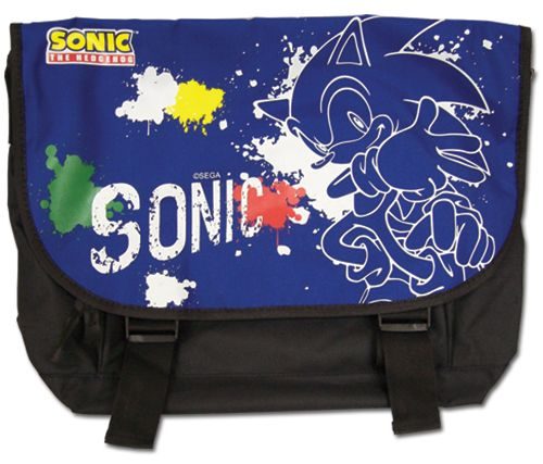 Sonic The Hedgehog - Spray Messenger Bag