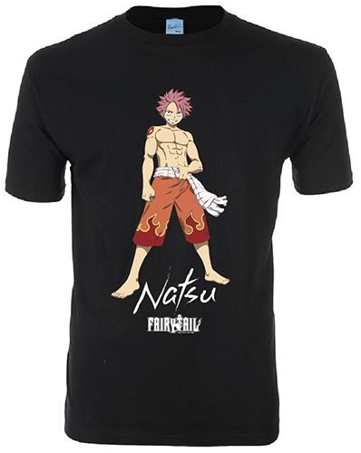 Fairy Tail - Bathing Natsu Men'S T-Shirt Xxl