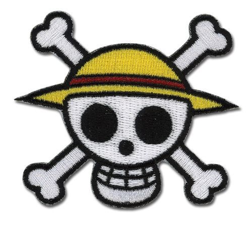 One Piece Skull Icon Patch
