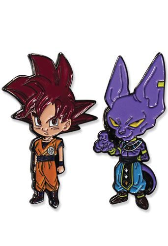 Dragon Ball Super - Ssg Goku & Beerus Pins