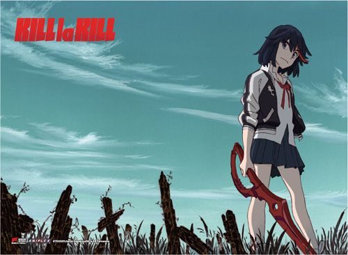 Kill La Kill - Ryuko & Sky Wall Scroll