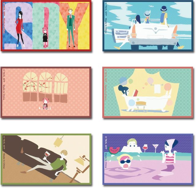 Spy X Family - Opening Screenshot Die-Cut Sticker Set