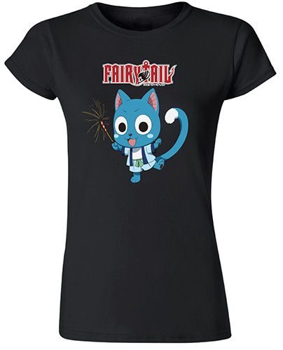 Fairy Tail - Happy Sparks Jrs. T-Shirt M