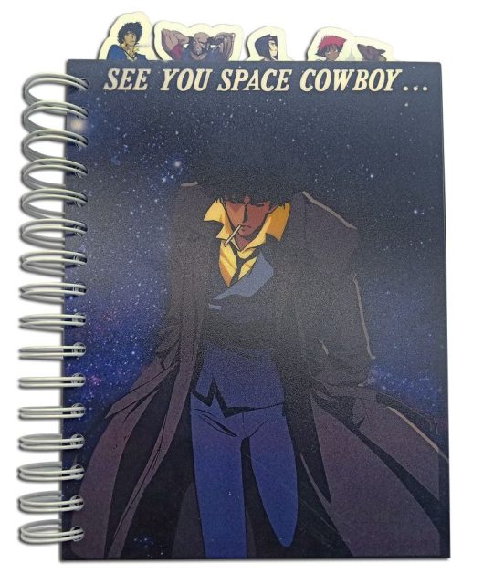 Cowboy Bebop | ″See You Space Cowboy″ Quote | Tabbed Notebook