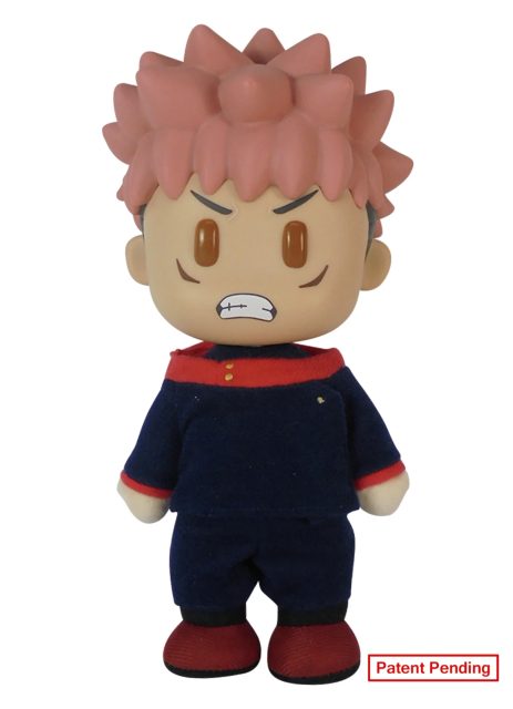 Jujutsu Kaisen | Yuji Itadori - Angry | 8″ Figurekey Plush