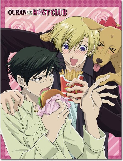 Ouran H.S. Host Club- Tamaki & Kyoya01 Sublimation Throw Blanket