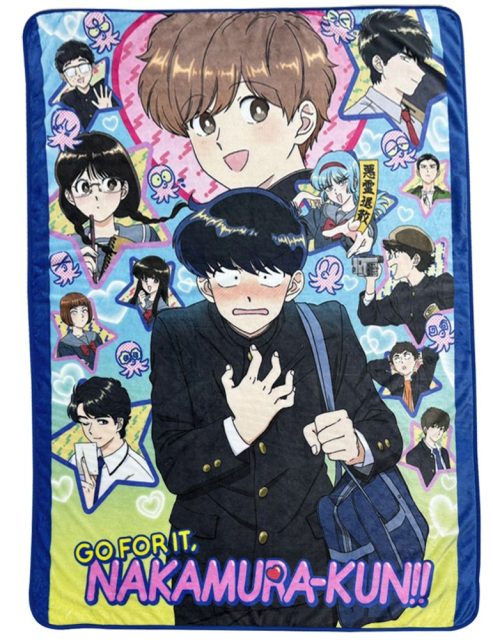 Go For It, Nakamara-Kan!! - Key Visual Throw Blanket
