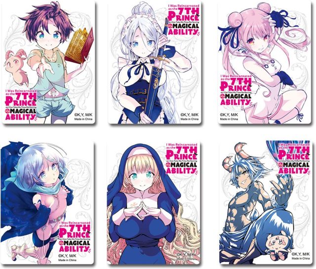The Seventh Prince (Comic) - Art Cover Die-Cut Sticker