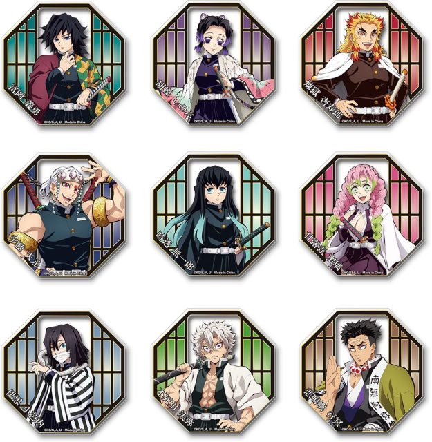 Demon Slayer - Hashira Transparent Die-Cut Sticker