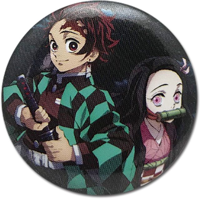 Demon Slayer - Tanjiro And Nezuko Button 1.25″