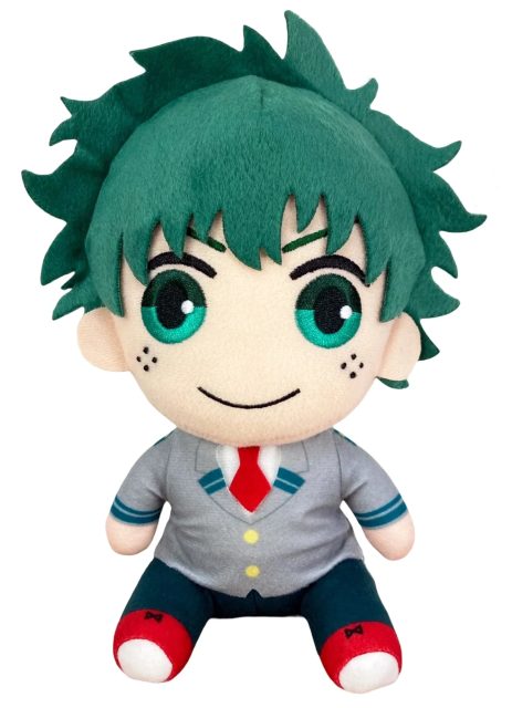 My Hero Academia | Deku/Izuku Midoriya (Chibi) - School Uniform | 7″ Sitting Plush