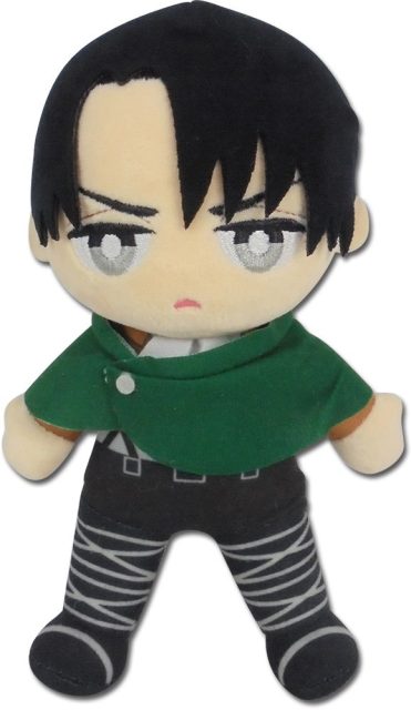 Attack On Titan Manga - Levi Moveable Ver Plush 8″