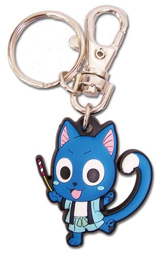 Fairy Tail - Sd Happy Yukata Pvc Keychain