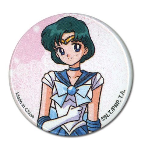 Sailor Moon - Sailor Mercury Button 1.25″