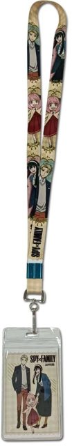 Spy X Family - Forger Family #3 Lanyard