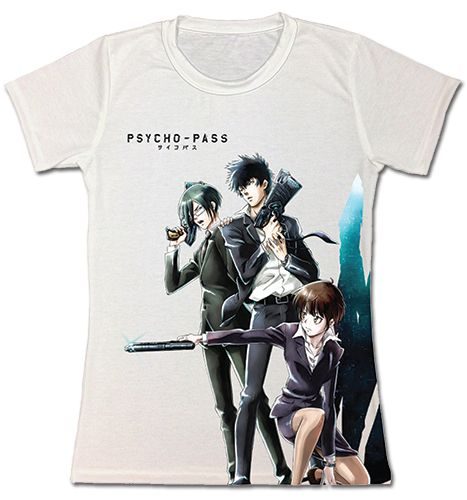Psycho Pass - Shinya, Akane & Nobuchika Jrs Sublimated T-Shirt M
