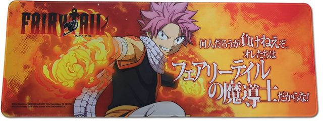 Fairy Tail S9 - Natsu'S Quote Mouse Pad