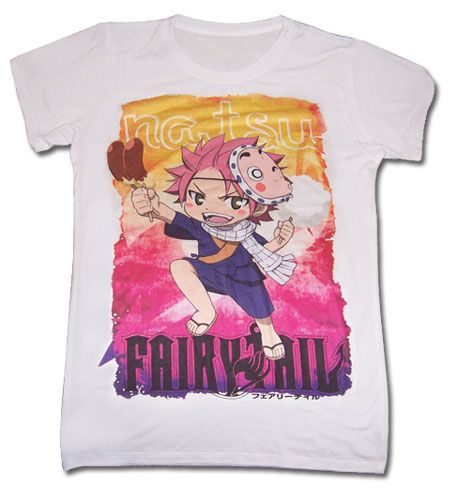 Fairy Tail - Sd Natsu Dye Sublimation Dye Jrs T-Shirt S