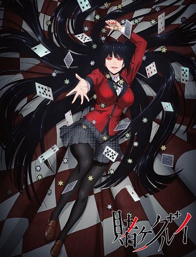 Kakegurui - Keyart Sublimation Throw Blanket