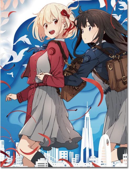 Lycoris Recoil - Key Art #01 Throw Blanket