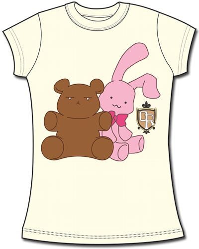 Ouran H.S. Host Club - Bear & Bunny Jrs.Screen Print T-Shirt Xl