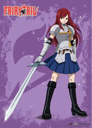 Fairy Tail - Erza Single Shot Wallscroll