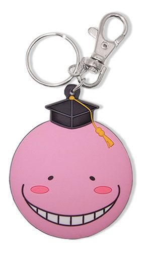 Assassination Classroom - Pink Koro Sensei Pvc Keychain