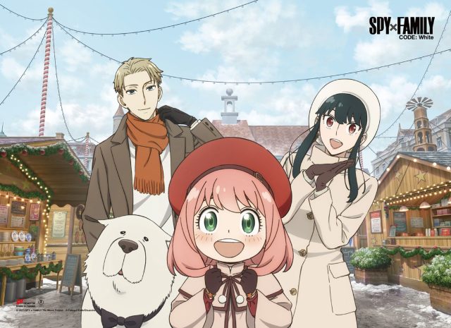 Spy X Family Code: White - Forger Family Key Art Wallscroll