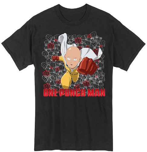 One Punch Man - Saitama Men'S T-Shirt Xl