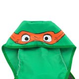 Teenage Mutant Ninja Turtles | Mikey/Michelangelo's Turtle Shell | Hooded Youth Cosplay Backpack picture 5