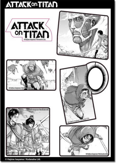 Attack On Titan Manga - Vol 18 Manga Sticker