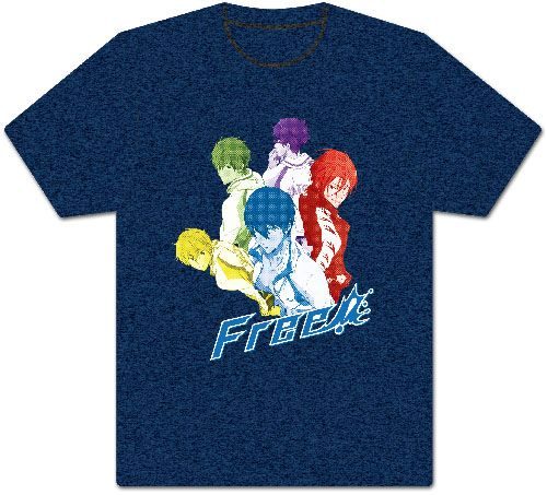 Free! - Key Group Duo-Tone Men'S Screen Print T-Shirt M