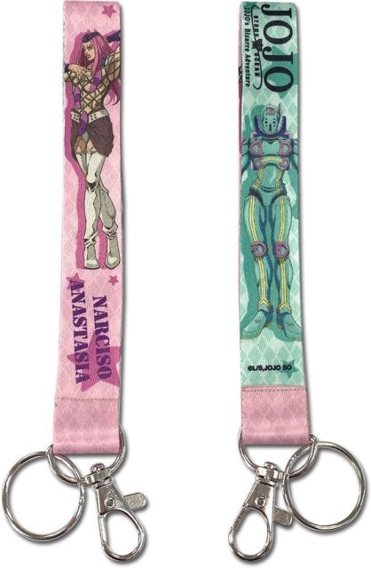 JoJo: Stone Ocean | Narc & His Stand/Diver Down | Wristband Lanyard