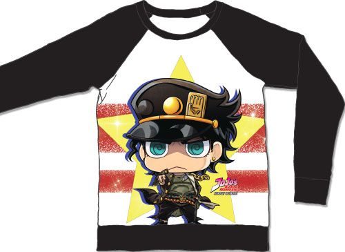 Jojo - Jotaro Sublimation Long Sleeve Raglan S